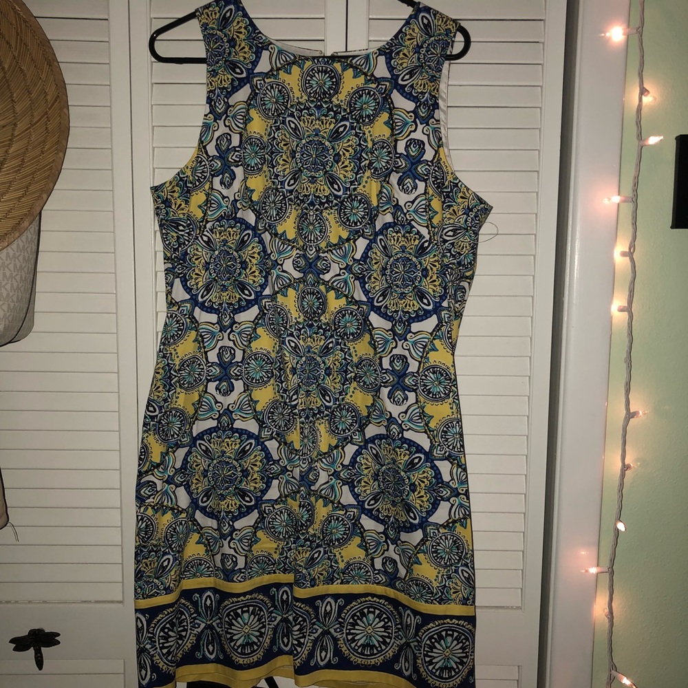 London style knee length dress